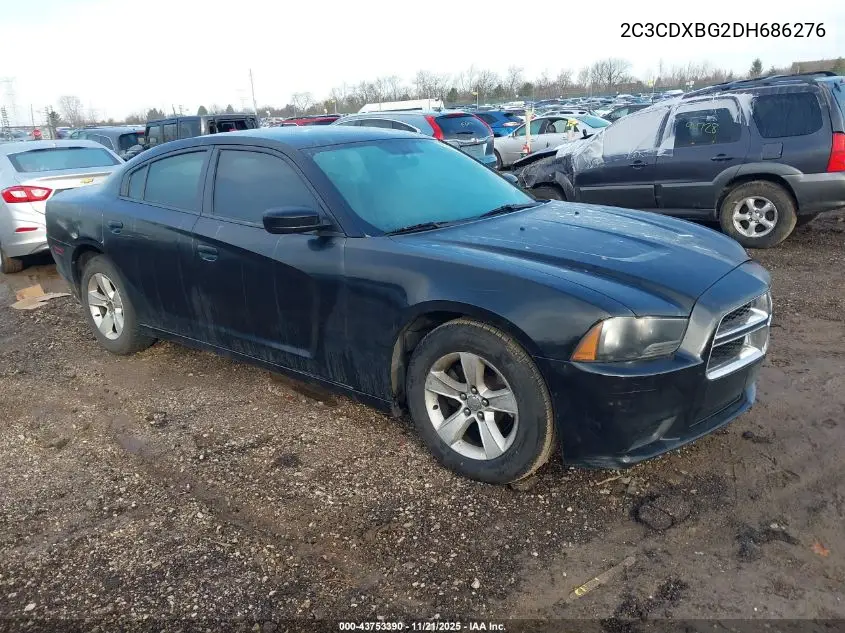 2C3CDXBG2DH686276 2013 Dodge Charger Se