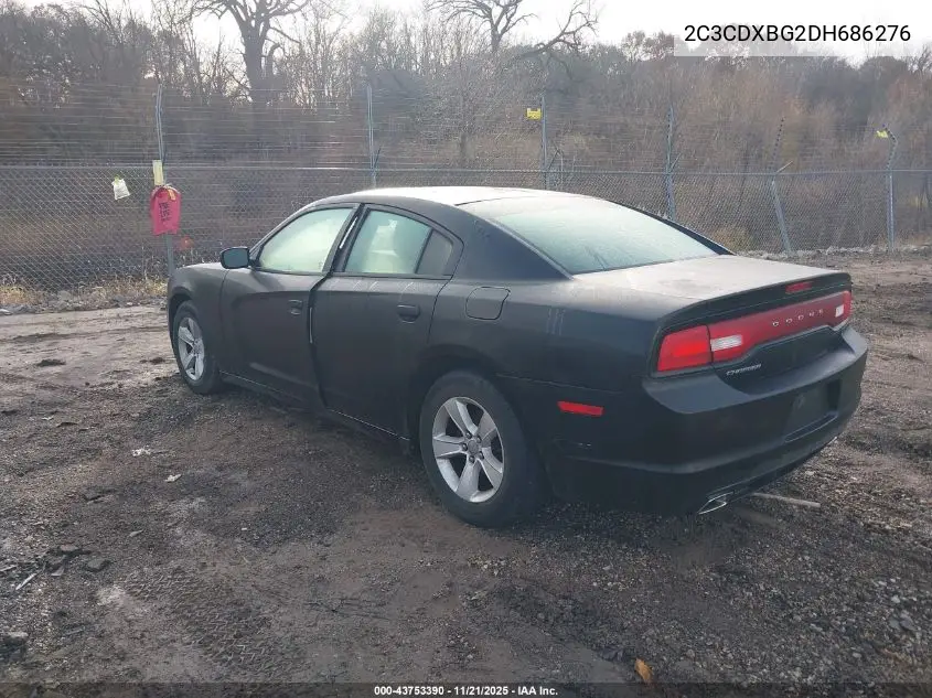 2C3CDXBG2DH686276 2013 Dodge Charger Se