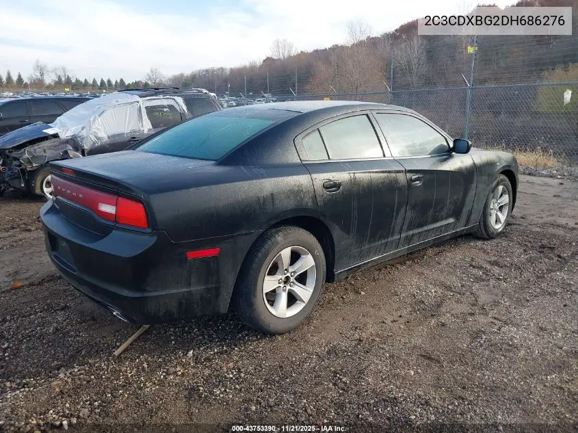 2C3CDXBG2DH686276 2013 Dodge Charger Se