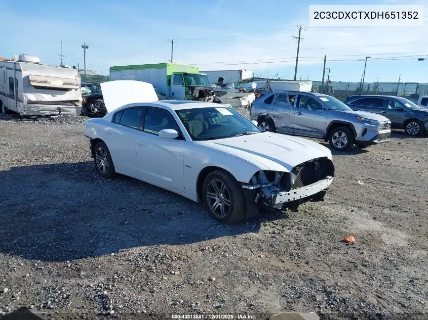 2C3CDXCTXDH651352 2013 Dodge Charger R/T