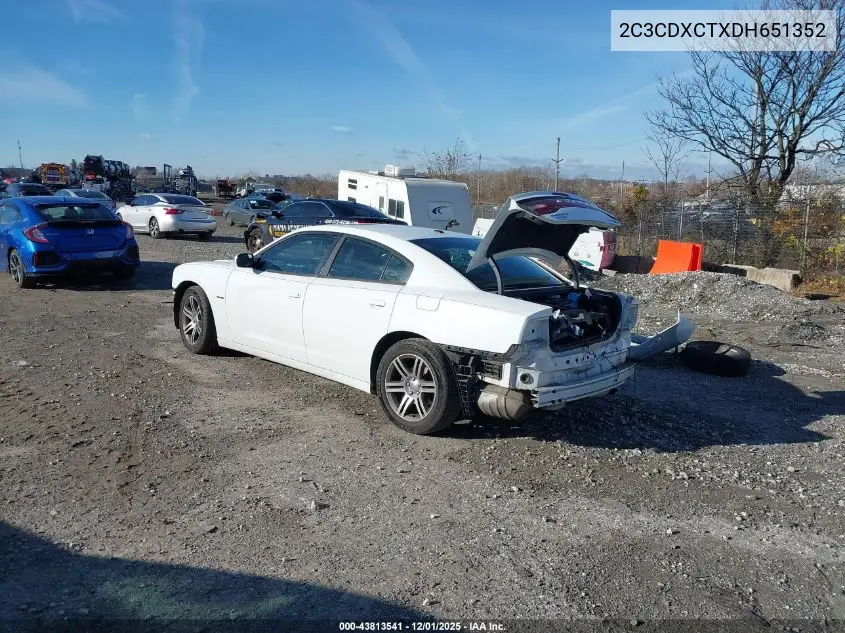 2C3CDXCTXDH651352 2013 Dodge Charger R/T