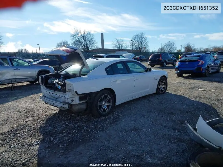 2C3CDXCTXDH651352 2013 Dodge Charger R/T