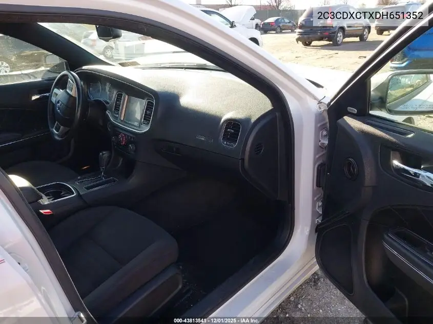 2C3CDXCTXDH651352 2013 Dodge Charger R/T