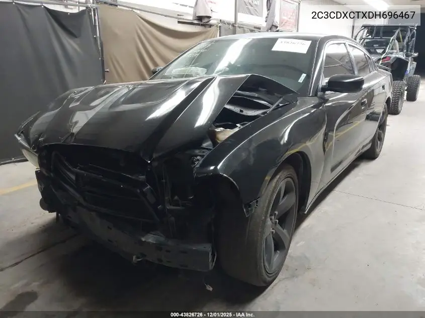 2C3CDXCTXDH696467 2013 Dodge Charger R/T