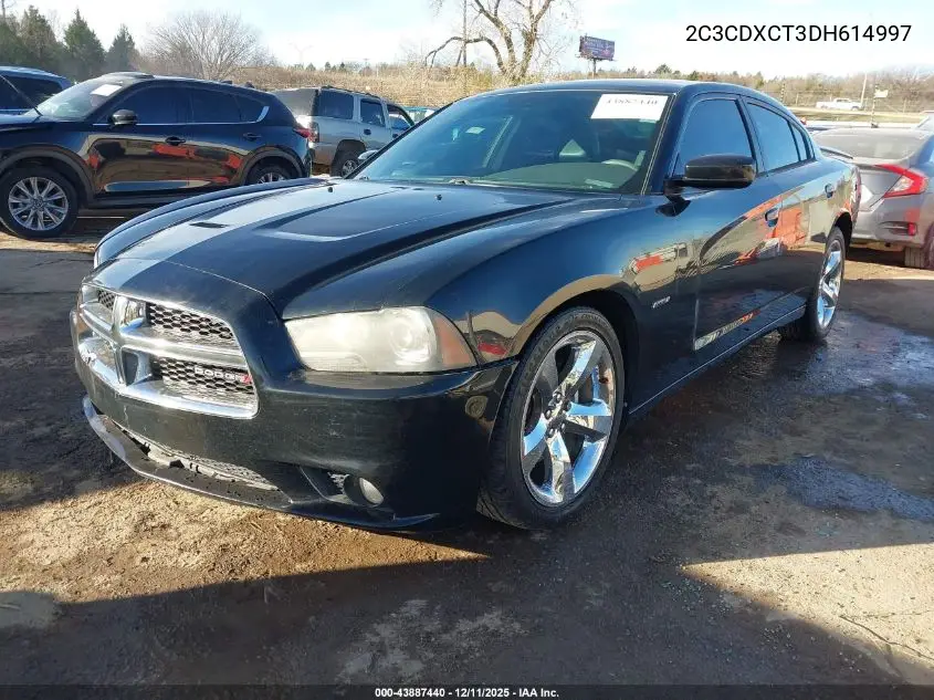 2C3CDXCT3DH614997 2013 Dodge Charger R/T