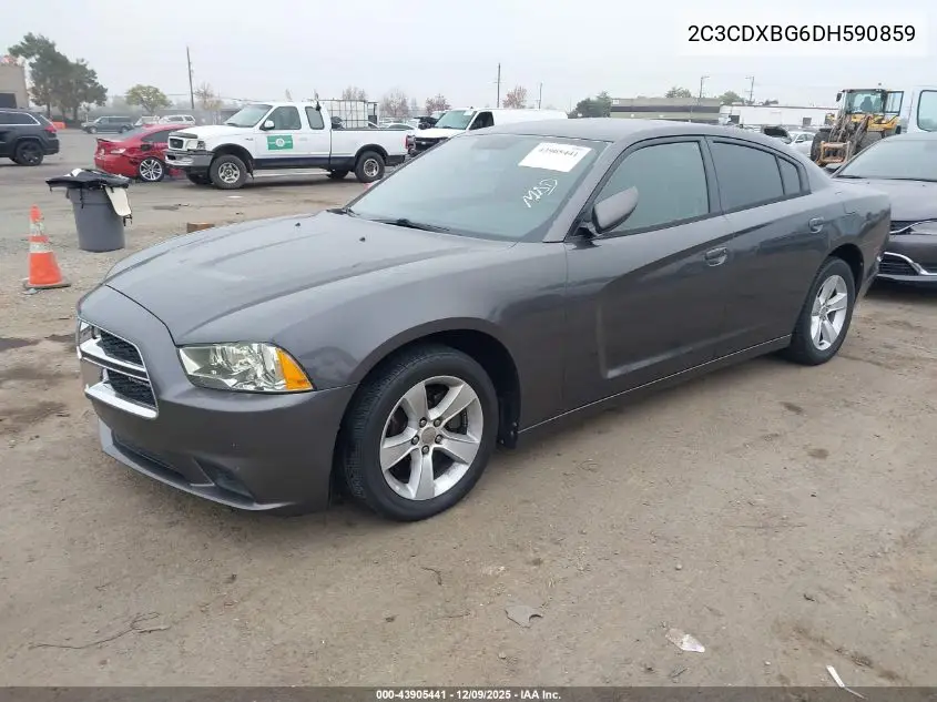 2C3CDXBG6DH590859 2013 Dodge Charger Se