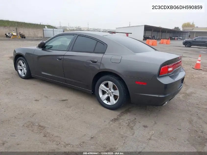 2C3CDXBG6DH590859 2013 Dodge Charger Se