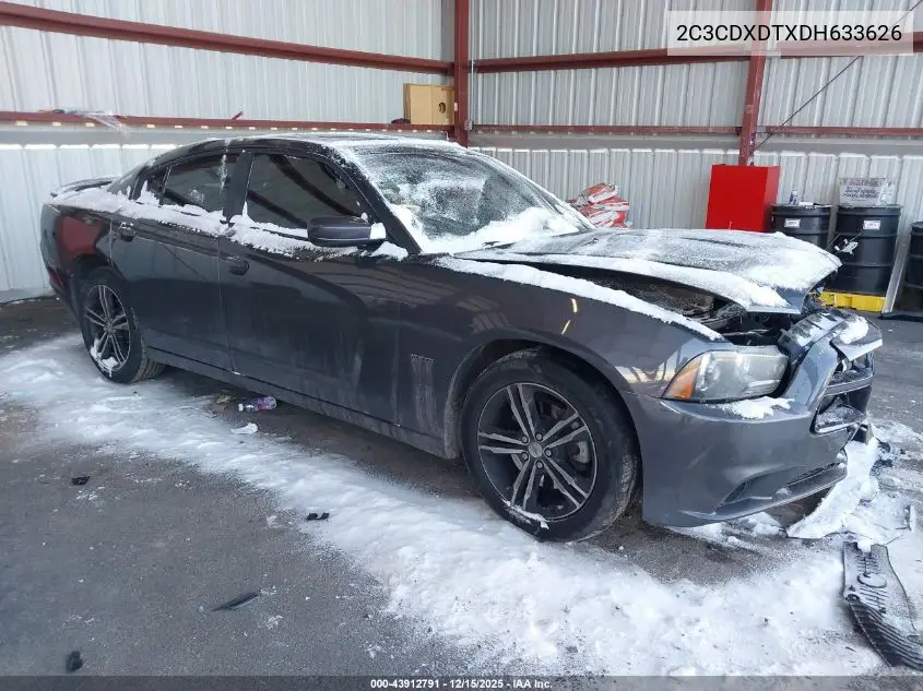 2C3CDXDTXDH633626 2013 Dodge Charger R/T Plus