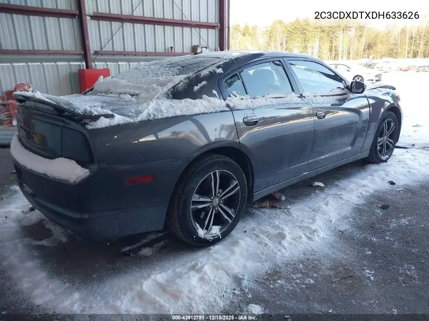 2C3CDXDTXDH633626 2013 Dodge Charger R/T Plus