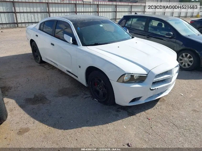 2C3CDXAG0DH521683 2013 Dodge Charger Police