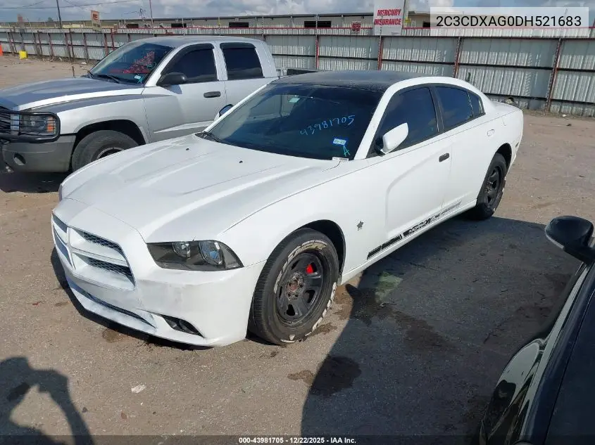 2C3CDXAG0DH521683 2013 Dodge Charger Police