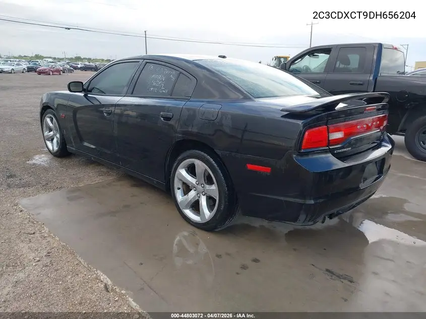 2C3CDXCT9DH656204 2013 Dodge Charger R/T Plus