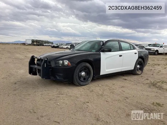 2C3CDXAG8EH362459 2014 Dodge Charger 2014 Dodge Charger Sedan
