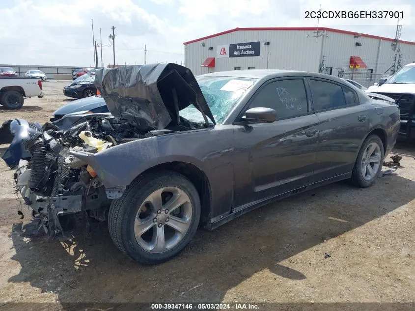 2C3CDXBG6EH337901 2014 Dodge Charger Se