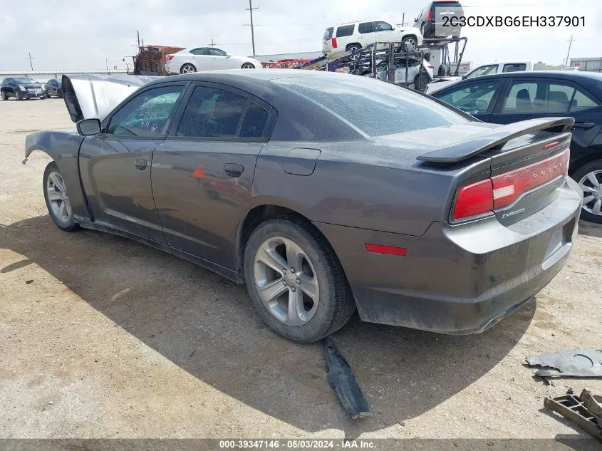 2C3CDXBG6EH337901 2014 Dodge Charger Se