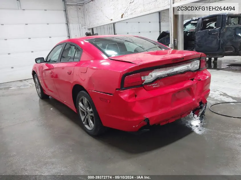 2C3CDXFG1EH264494 2014 Dodge Charger Se