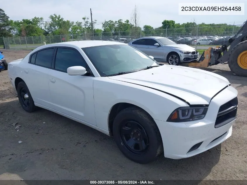 2C3CDXAG9EH264458 2014 Dodge Charger Police