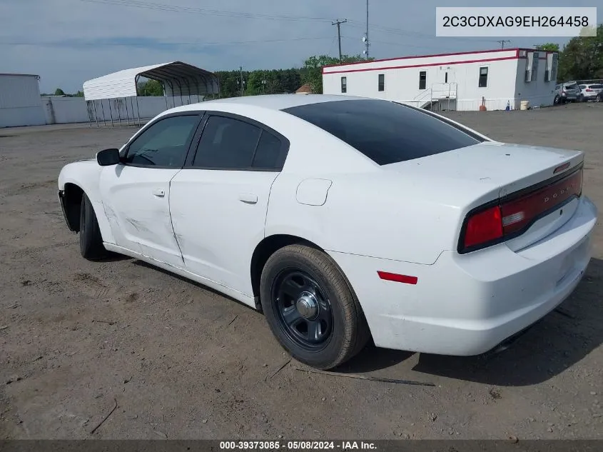 2C3CDXAG9EH264458 2014 Dodge Charger Police