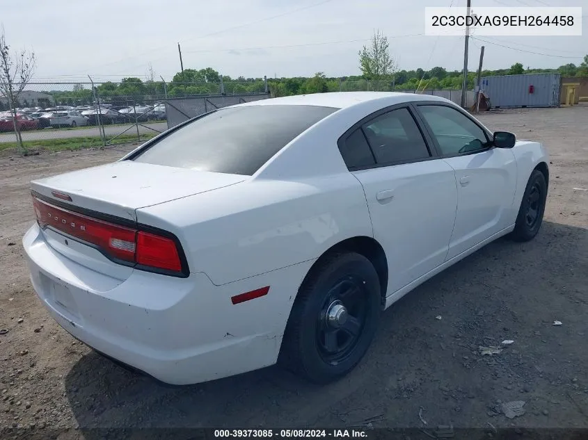 2C3CDXAG9EH264458 2014 Dodge Charger Police