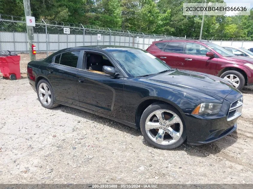 2C3CDXBG4EH366636 2014 Dodge Charger Se