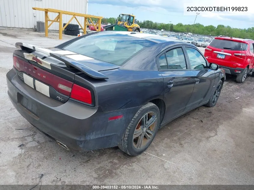 2C3CDXDT8EH199823 2014 Dodge Charger R/T Plus