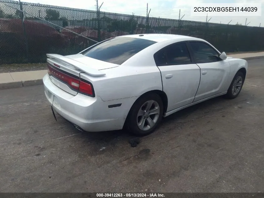 2C3CDXBG5EH144039 2014 Dodge Charger Se