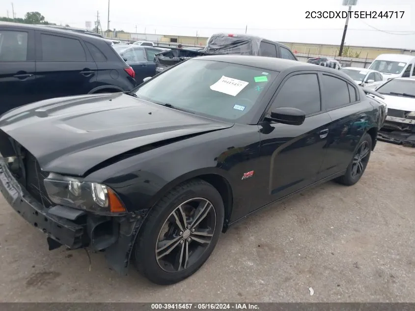 2C3CDXDT5EH244717 2014 Dodge Charger R/T