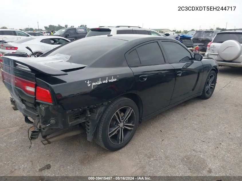 2C3CDXDT5EH244717 2014 Dodge Charger R/T