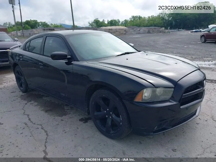 2014 Dodge Charger Sxt VIN: 2C3CDXHG5EH182426 Lot: 39435614