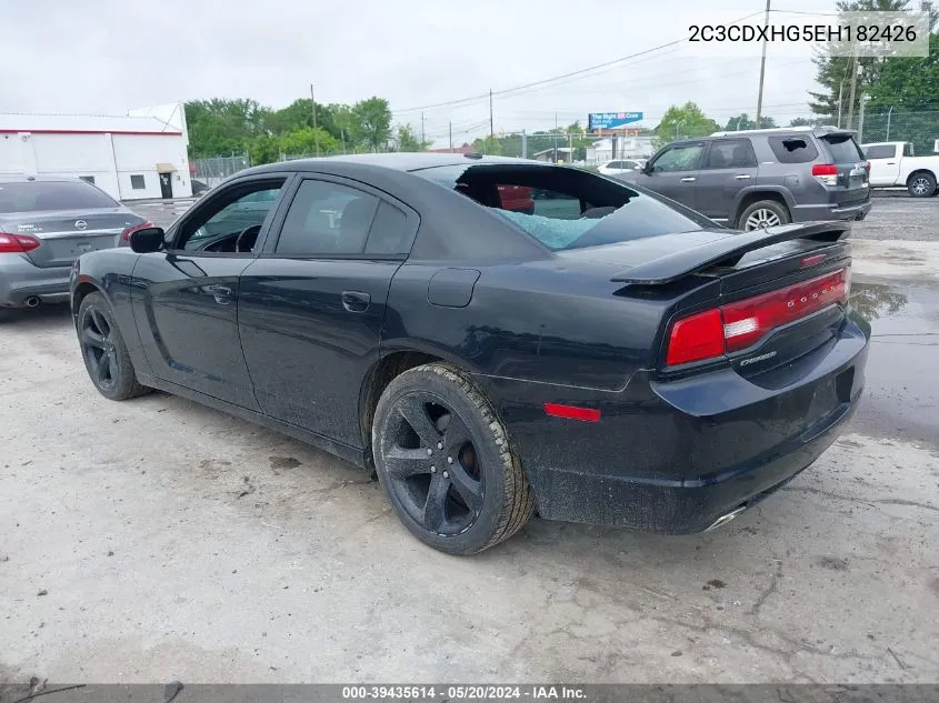 2014 Dodge Charger Sxt VIN: 2C3CDXHG5EH182426 Lot: 39435614