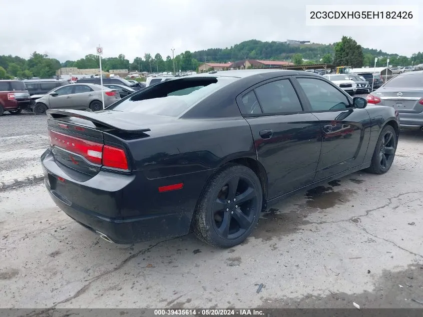 2C3CDXHG5EH182426 2014 Dodge Charger Sxt