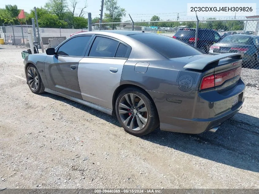 2C3CDXGJ4EH309826 2014 Dodge Charger Srt8 Super Bee