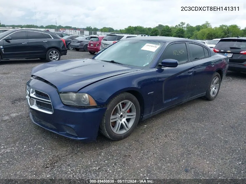 2C3CDXCT8EH141311 2014 Dodge Charger R/T