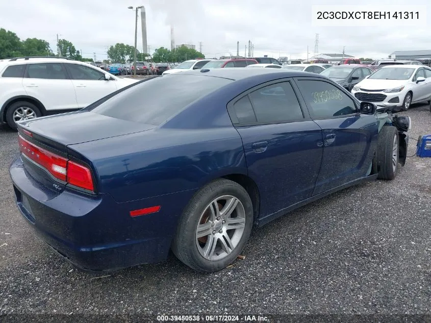 2C3CDXCT8EH141311 2014 Dodge Charger R/T