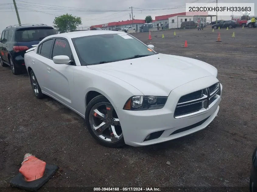 2C3CDXHG3FH333683 2014 Dodge Charger Sxt