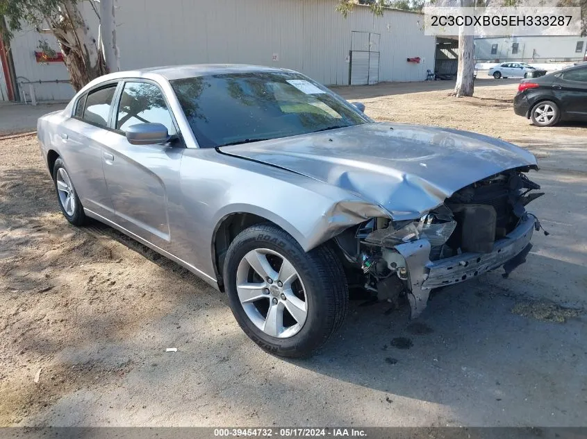 2014 Dodge Charger Se VIN: 2C3CDXBG5EH333287 Lot: 39454732