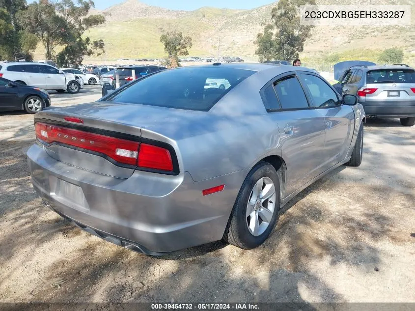 2C3CDXBG5EH333287 2014 Dodge Charger Se