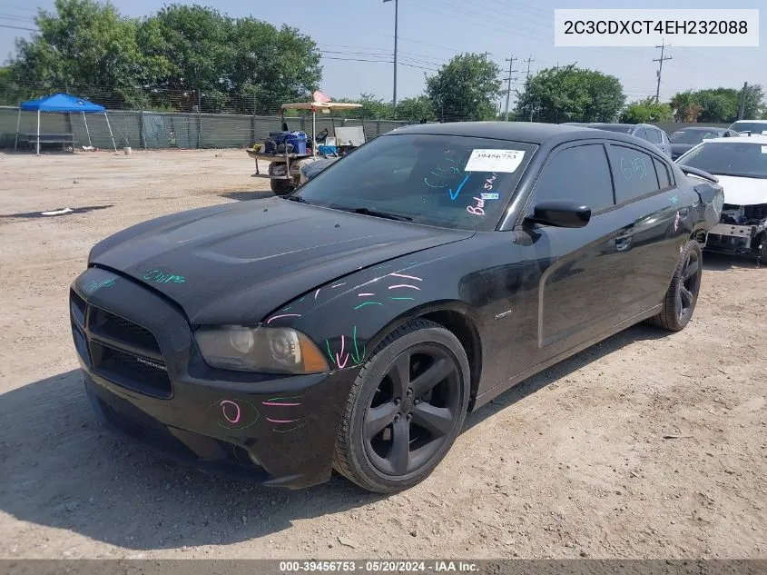 2014 Dodge Charger R/T VIN: 2C3CDXCT4EH232088 Lot: 39456753