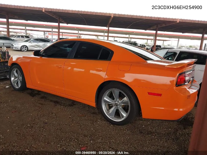 2014 Dodge Charger Sxt Plus VIN: 2C3CDXHG6EH254900 Lot: 39460950