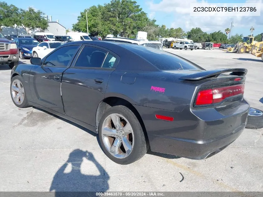 2C3CDXCT9EH123786 2014 Dodge Charger R/T