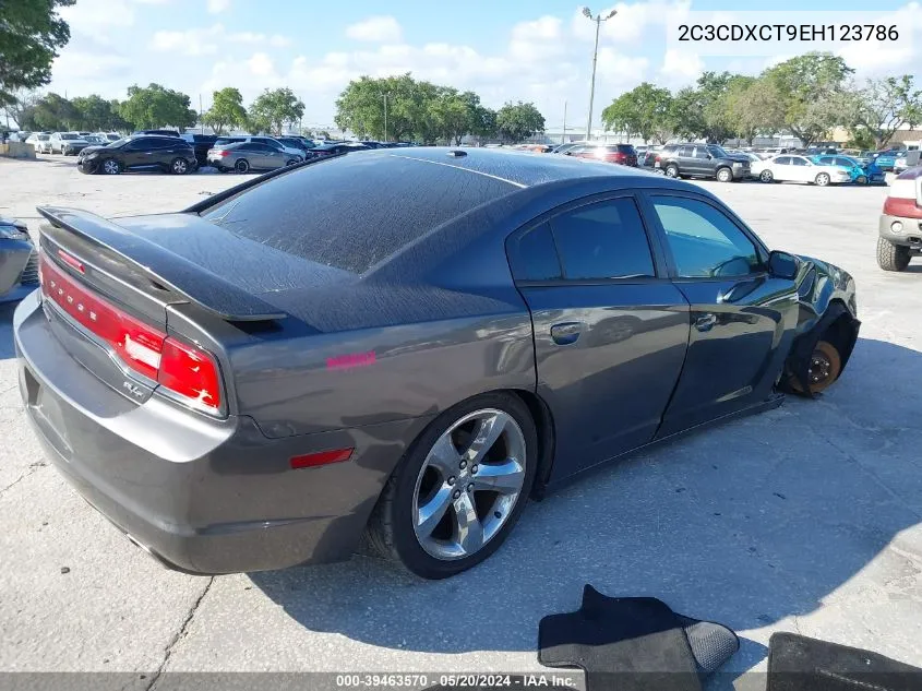 2C3CDXCT9EH123786 2014 Dodge Charger R/T