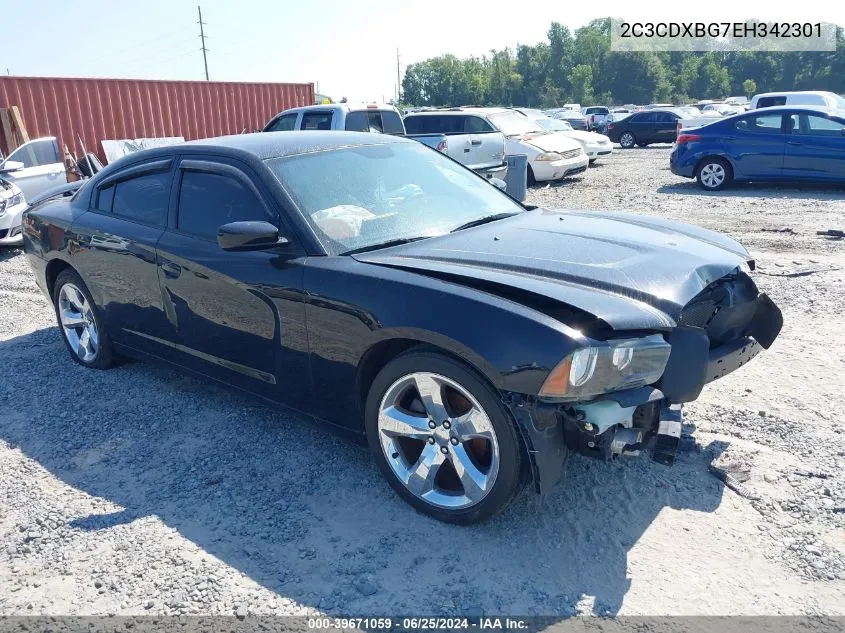 2014 Dodge Charger Se VIN: 2C3CDXBG7EH342301 Lot: 39671059