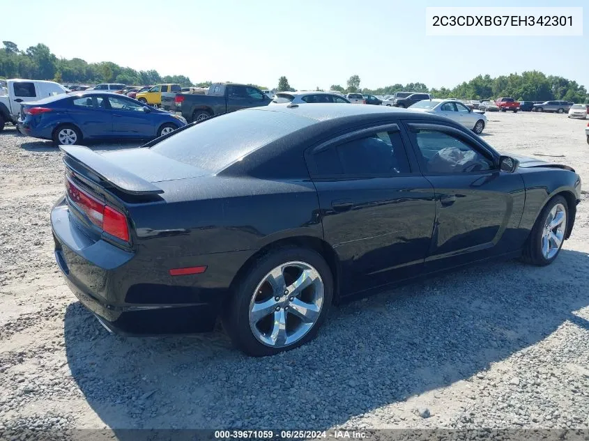 2014 Dodge Charger Se VIN: 2C3CDXBG7EH342301 Lot: 39671059