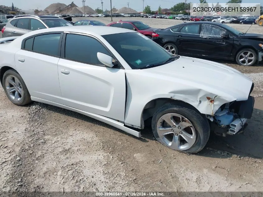 2C3CDXBG6EH158967 2014 Dodge Charger Se