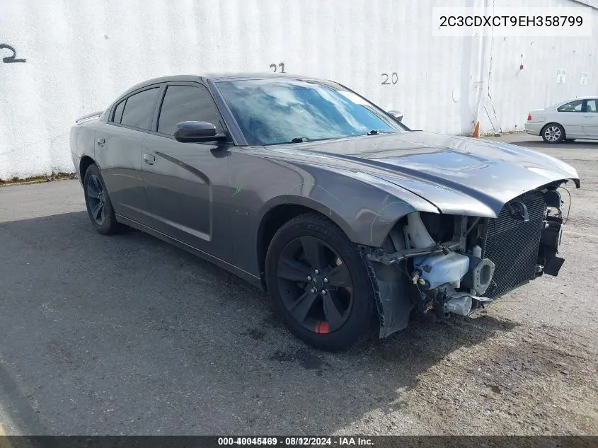 2C3CDXCT9EH358799 2014 Dodge Charger R/T Plus