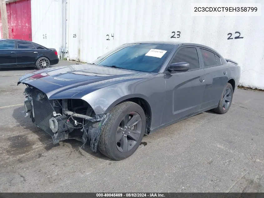 2C3CDXCT9EH358799 2014 Dodge Charger R/T Plus