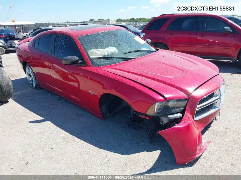 2014 Dodge Charger R/T Max VIN: 2C3CDXCT9EH158831 Lot: 40171004