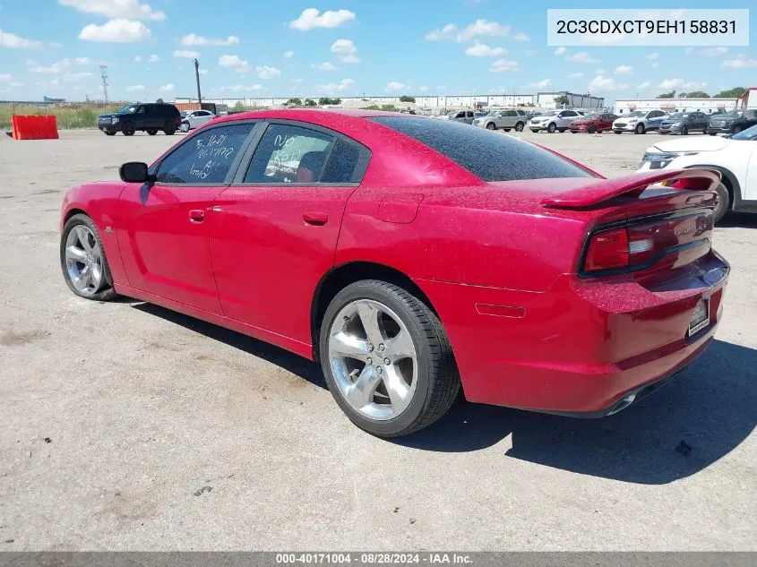 2014 Dodge Charger R/T Max VIN: 2C3CDXCT9EH158831 Lot: 40171004