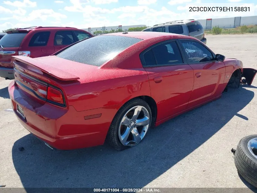 2014 Dodge Charger R/T Max VIN: 2C3CDXCT9EH158831 Lot: 40171004