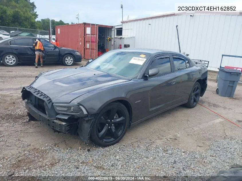 2014 Dodge Charger R/T VIN: 2C3CDXCT4EH162852 Lot: 40228619